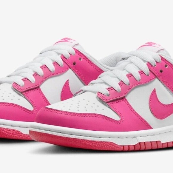 Nike Dunk Low "Laser Fuchsia" "LIMITED EDITION" - Picture 2 of 6